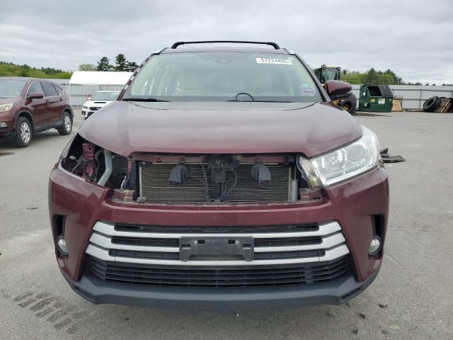  TOYOTA HIGHLANDER 2018 Burgundy