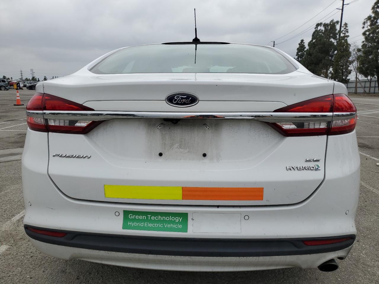2018 Ford Fusion Se Hybrid VIN: 3FA6P0LU6JR278638 Lot: 54042565