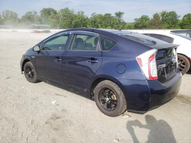  TOYOTA PRIUS 2012 Blue