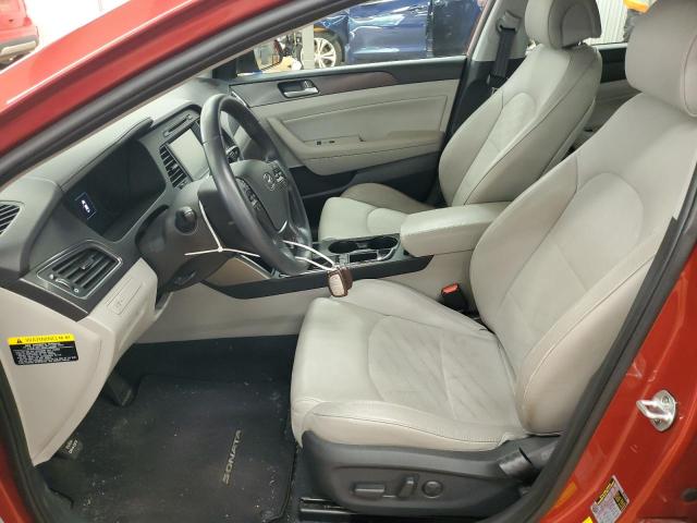  HYUNDAI SONATA 2017 Red