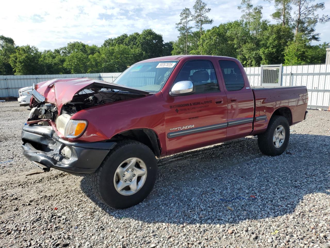 2001 Toyota Tundra Access Cab за продажба в Augusta, GA - Front End