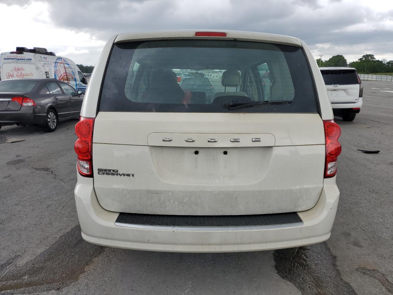 2012 Dodge Grand Caravan Se VIN: 2C4RDGBGXCR260222 Lot: 58524145