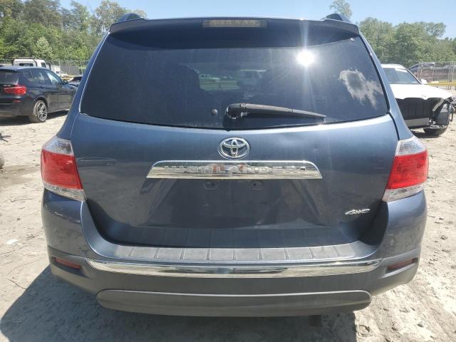  TOYOTA HIGHLANDER 2013 Blue