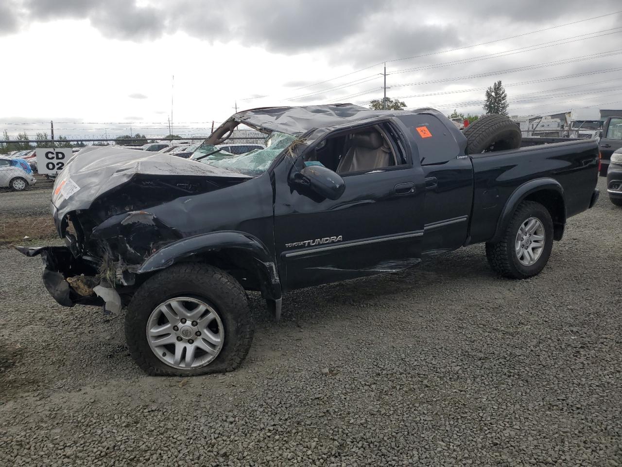 2003 Toyota Tundra Access Cab Limited იყიდება Eugene-ში, OR - Rollover
