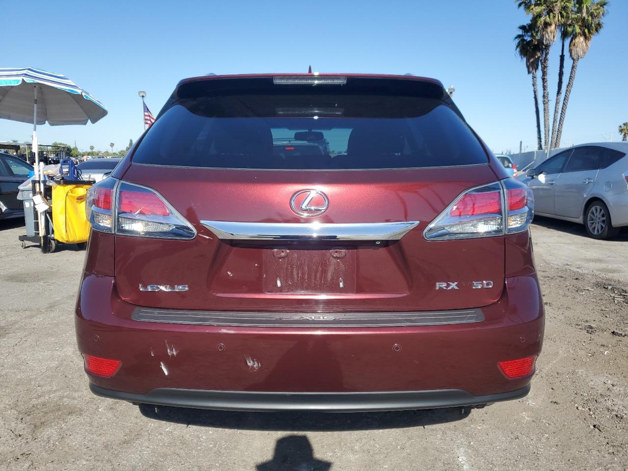 2013 Lexus Rx 350 VIN: 2T2ZK1BAXDC122093 Lot: 56862685