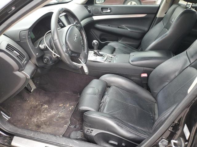 Седани INFINITI G37 2013 Чорний