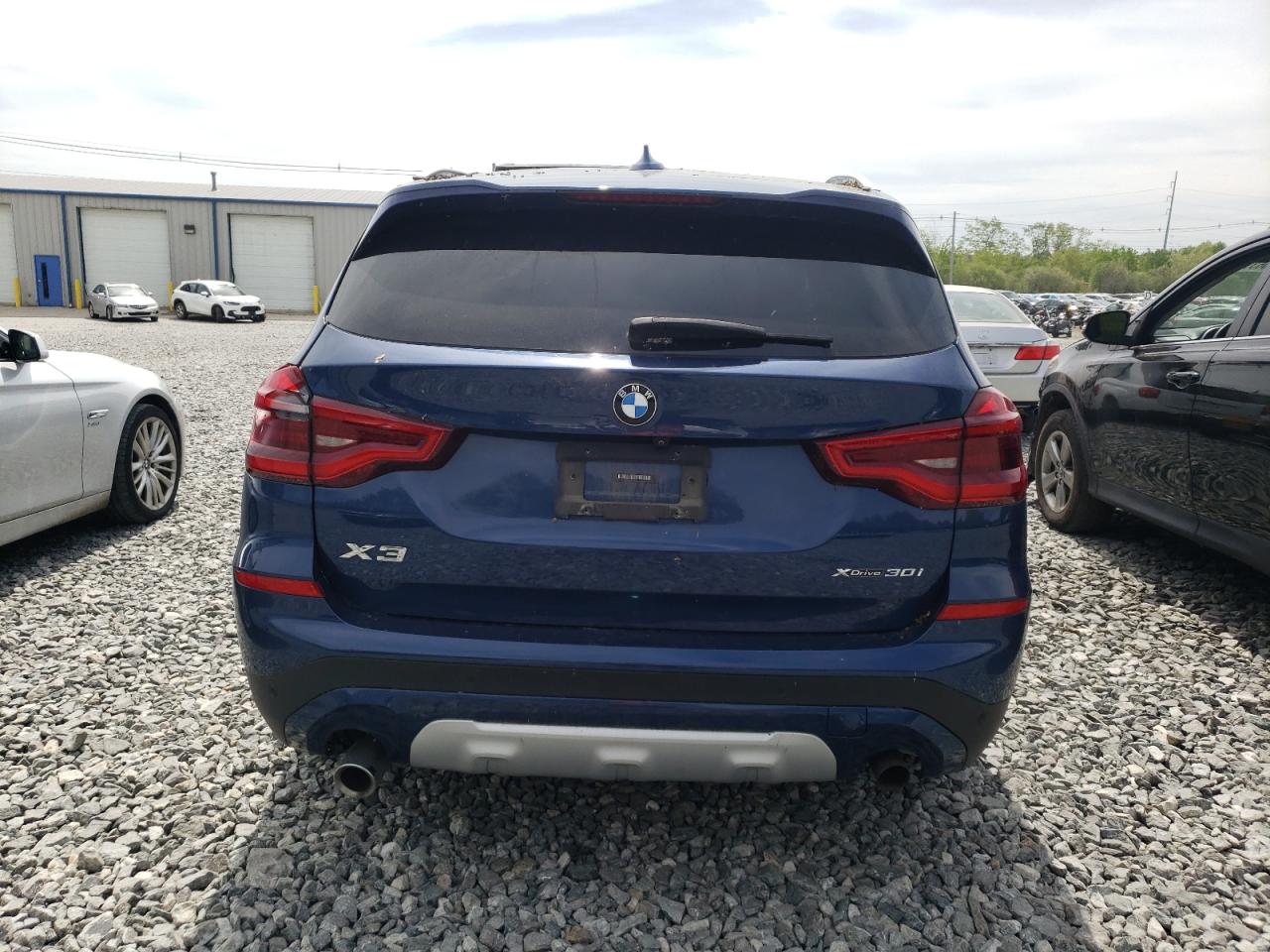 2020 BMW X3 xDrive30I VIN: 5UXTY5C02L9B77570 Lot: 56756895
