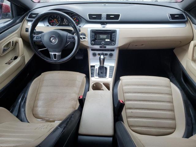 Sedans VOLKSWAGEN CC 2015 Czerwony