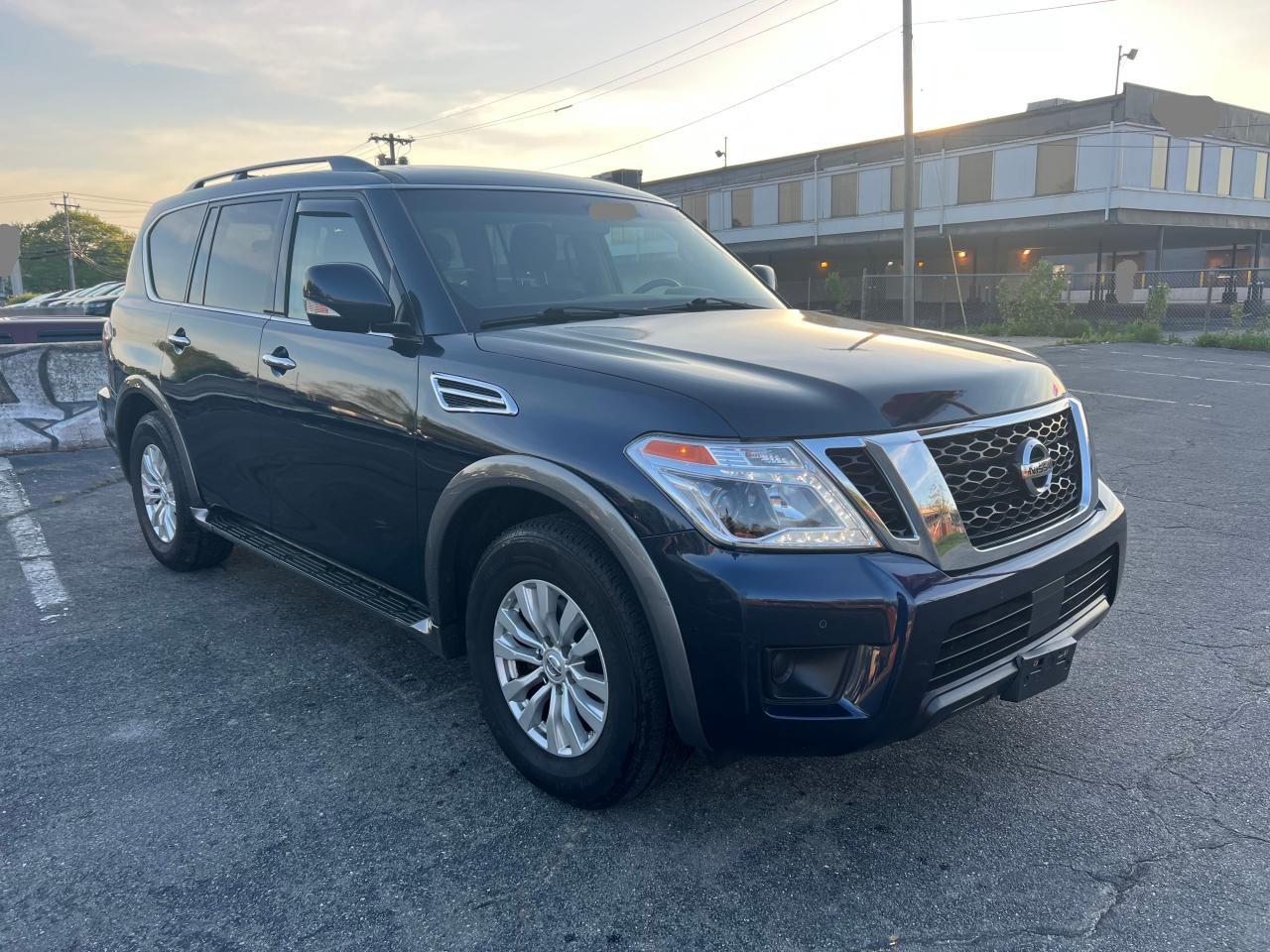 2017 Nissan Armada Sv за продажба в North Billerica, MA - Minor Dent/Scratches