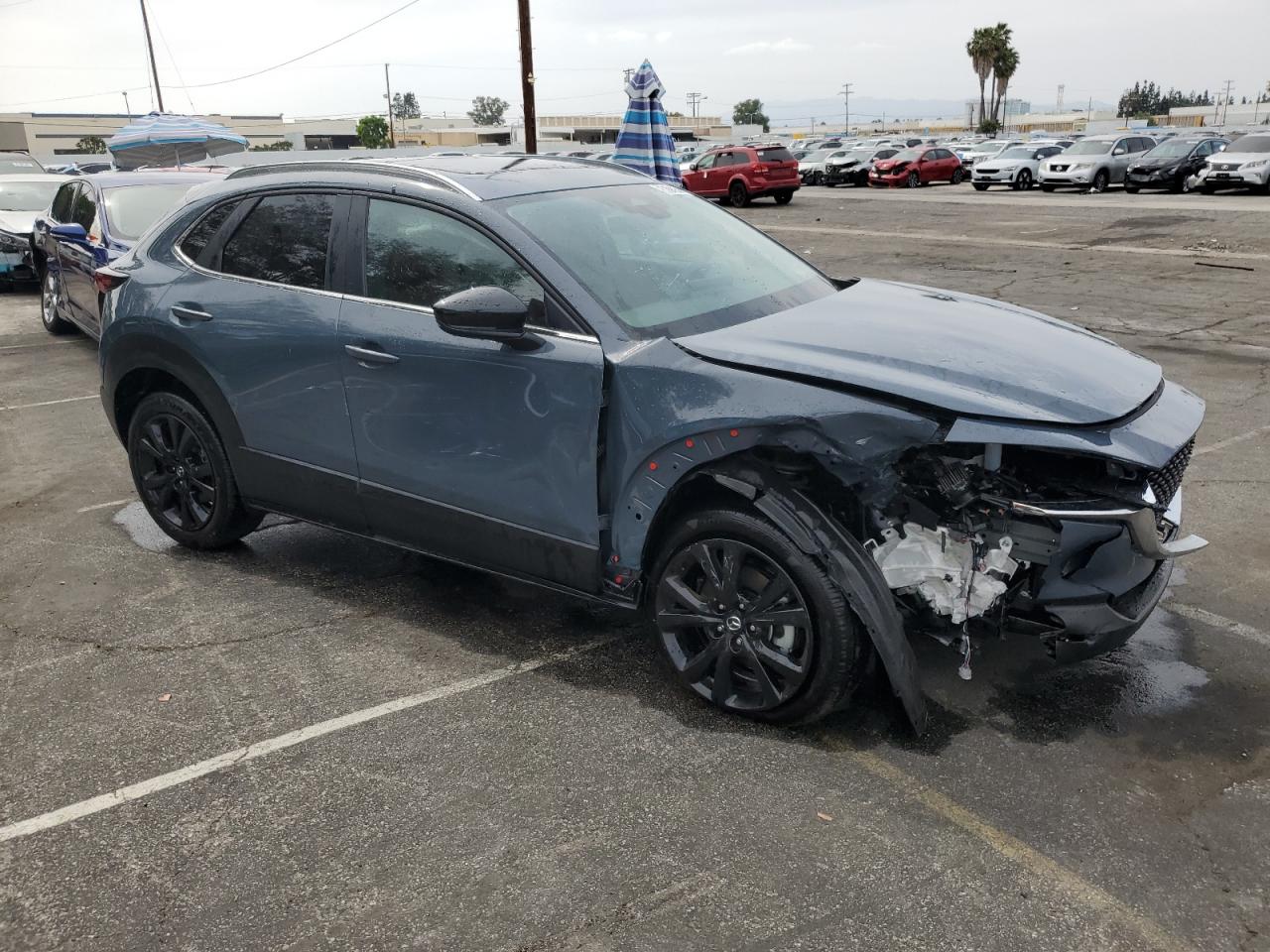 2025 MAZDA CX30 with FRONT END damage, VIN 3MVDMBCM5SM799059
