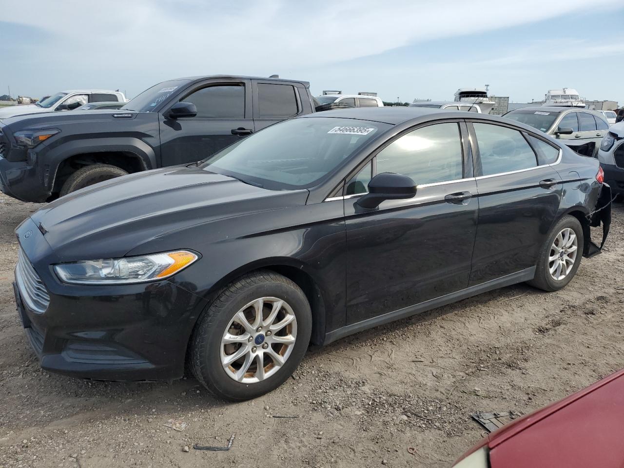 2015 Ford Fusion S en Venta en Houston, TX - Rear End