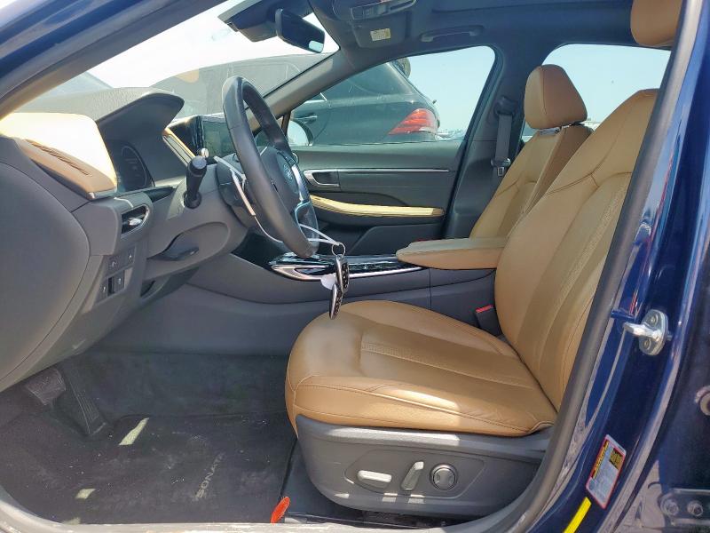  HYUNDAI SONATA 2020 Синий