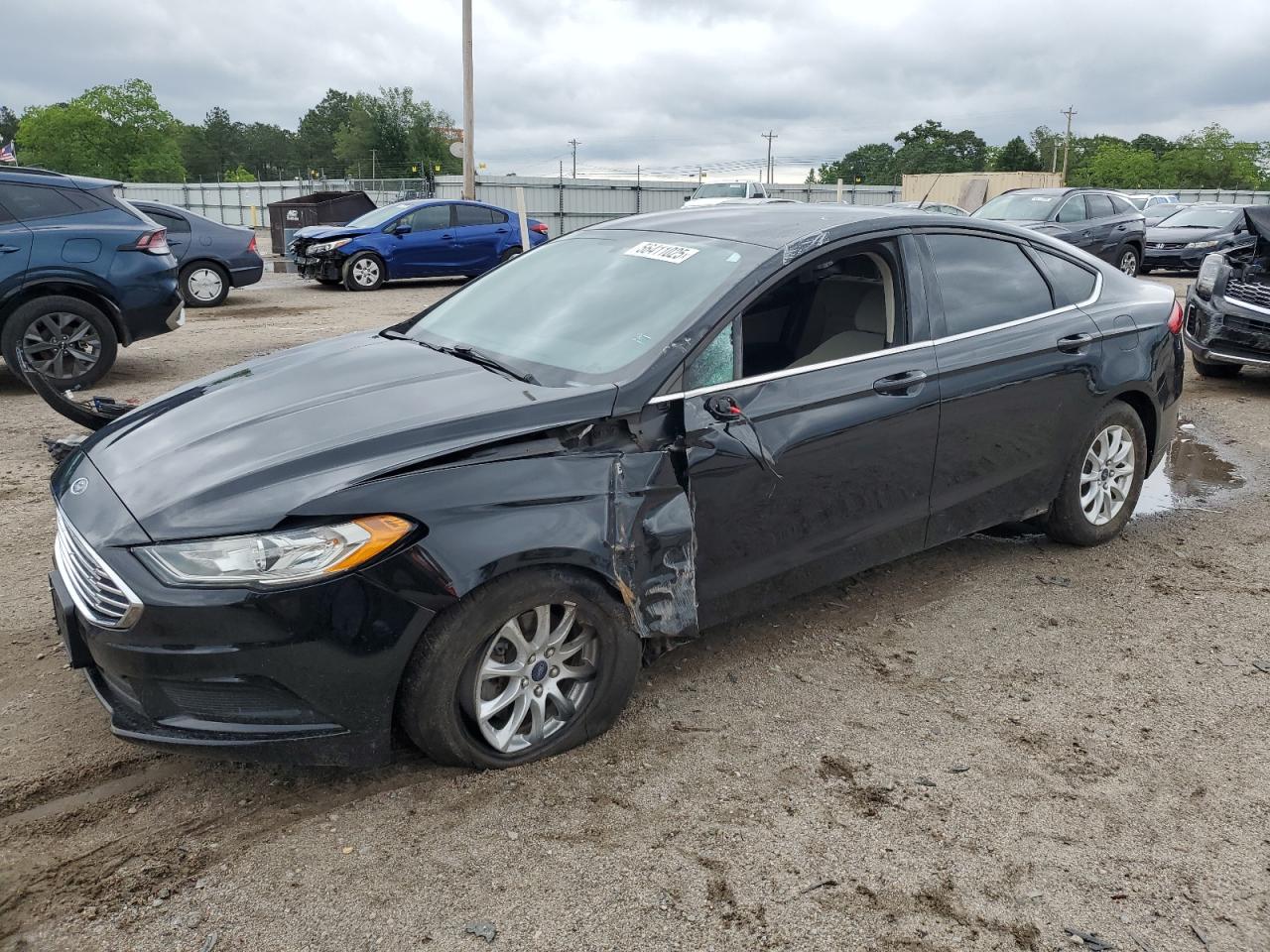 2018 Ford Fusion S na sprzedaż w Newton, AL - Side