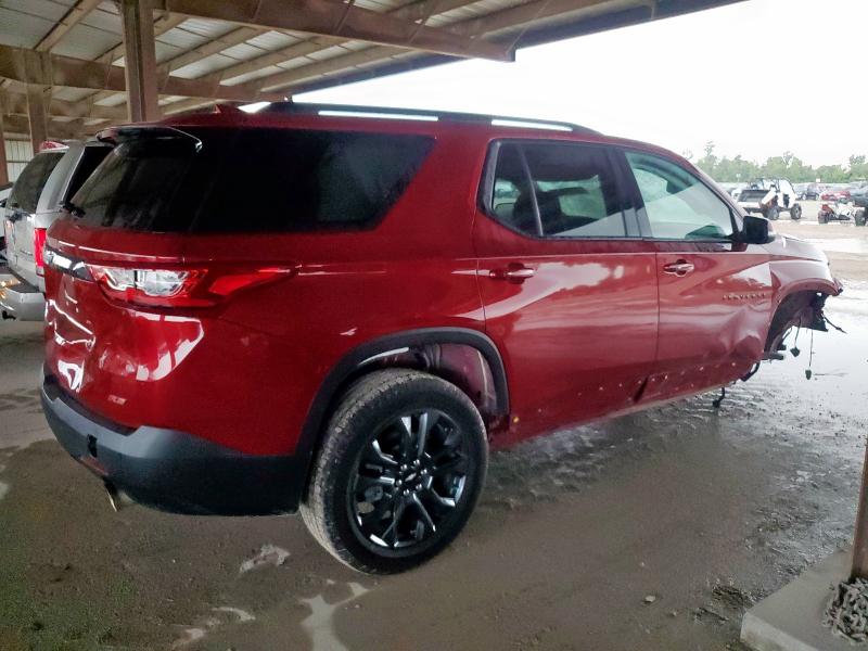  CHEVROLET TRAVERSE 2021 Czerwony
