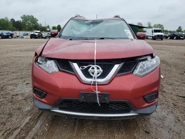  NISSAN ROGUE 2015 Red