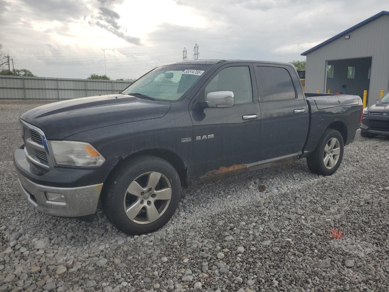 2009 Dodge Ram 1500 de vânzare în Barberton, OH - Side