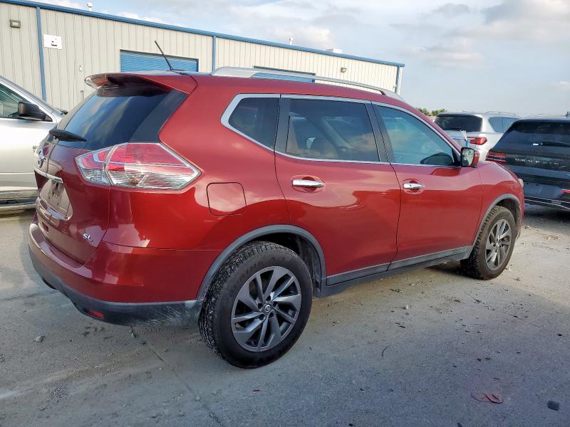  NISSAN ROGUE 2016 Czerwony