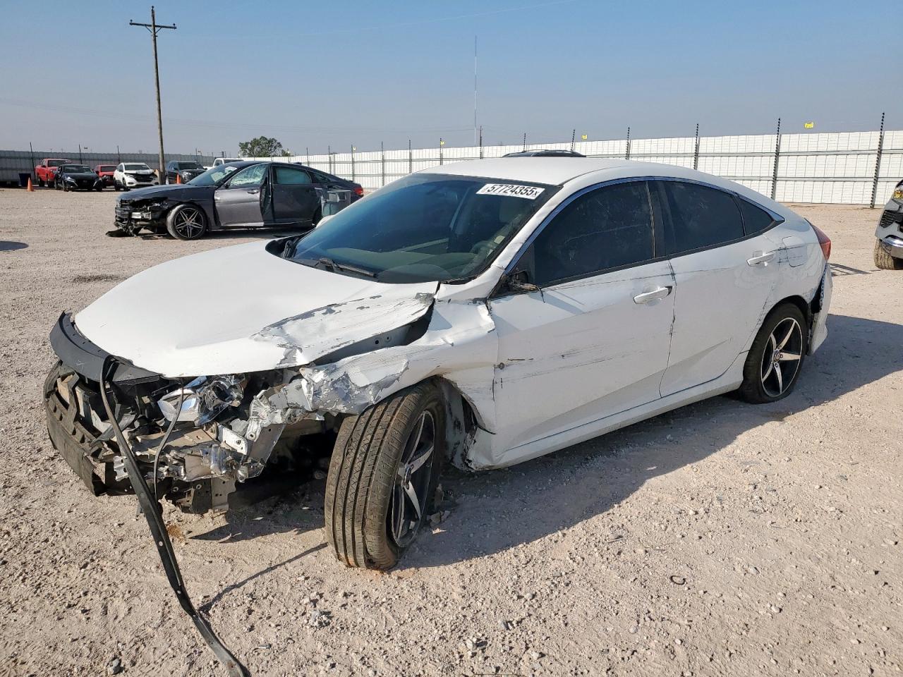 2016 Honda Civic Lx for Sale in Andrews, TX - Front End