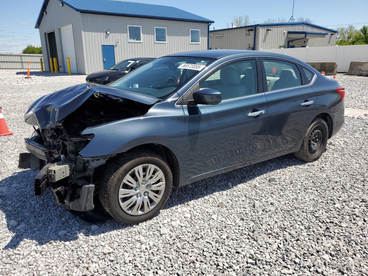 2017 Nissan Sentra S na sprzedaż w Barberton, OH - Front End
