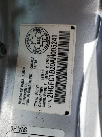 2010 HONDA CIVIC DX