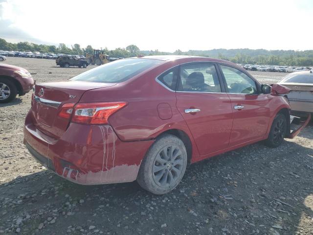  NISSAN SENTRA 2018 Красный