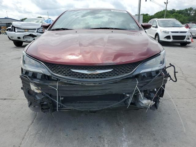 Sedans CHRYSLER 200 2015 Red