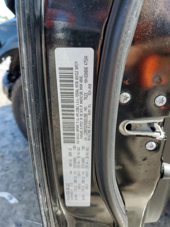 2019 Ram 1500 Classic Slt VIN: 1C6RR7GG7KS631285 Lot: 58655355