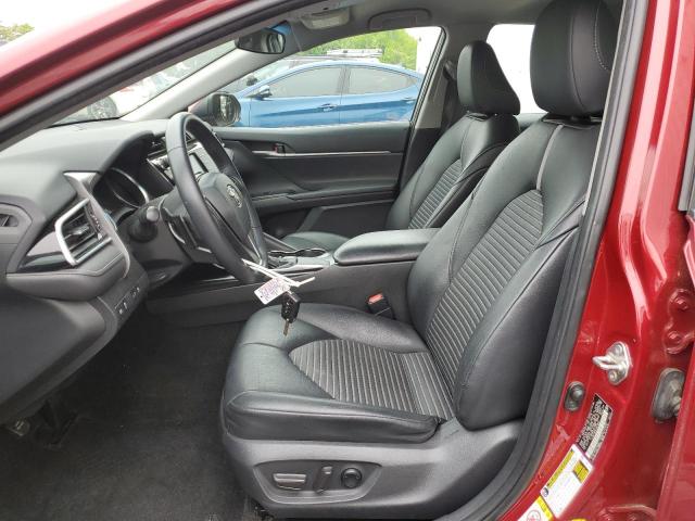  TOYOTA CAMRY 2018 Red