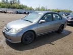 2005 HONDA CIVIC LX   for sale at Copart ON - TORONTO