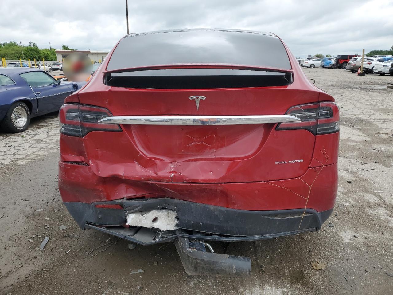 2020 Tesla Model X VIN: 5YJXCDE25LF261024 Lot: 57882735
