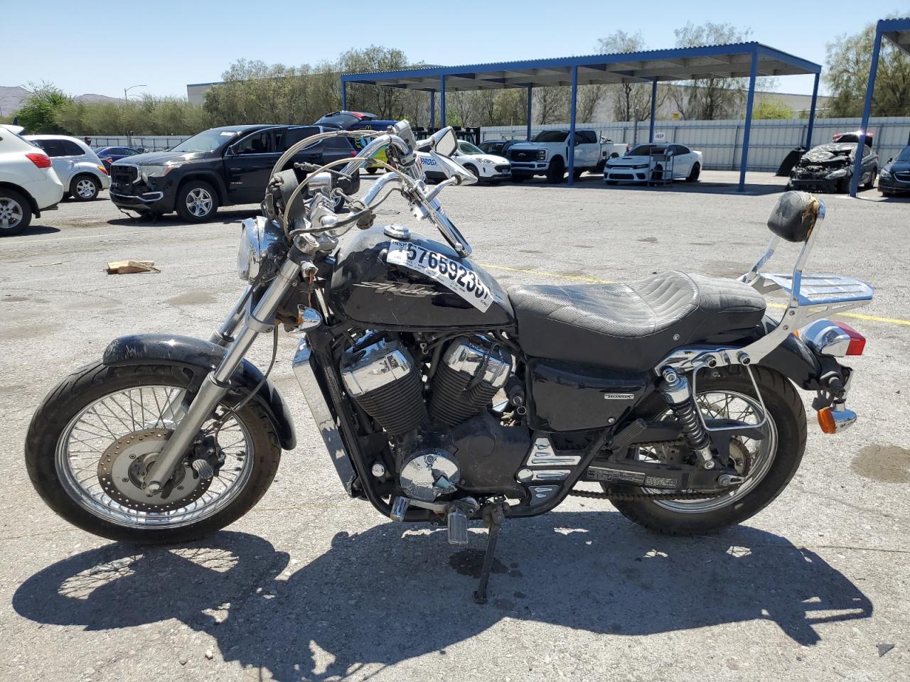 2013 Honda Vt750 S black roadster_bike gas JH2RC5812DK300066 photo #4