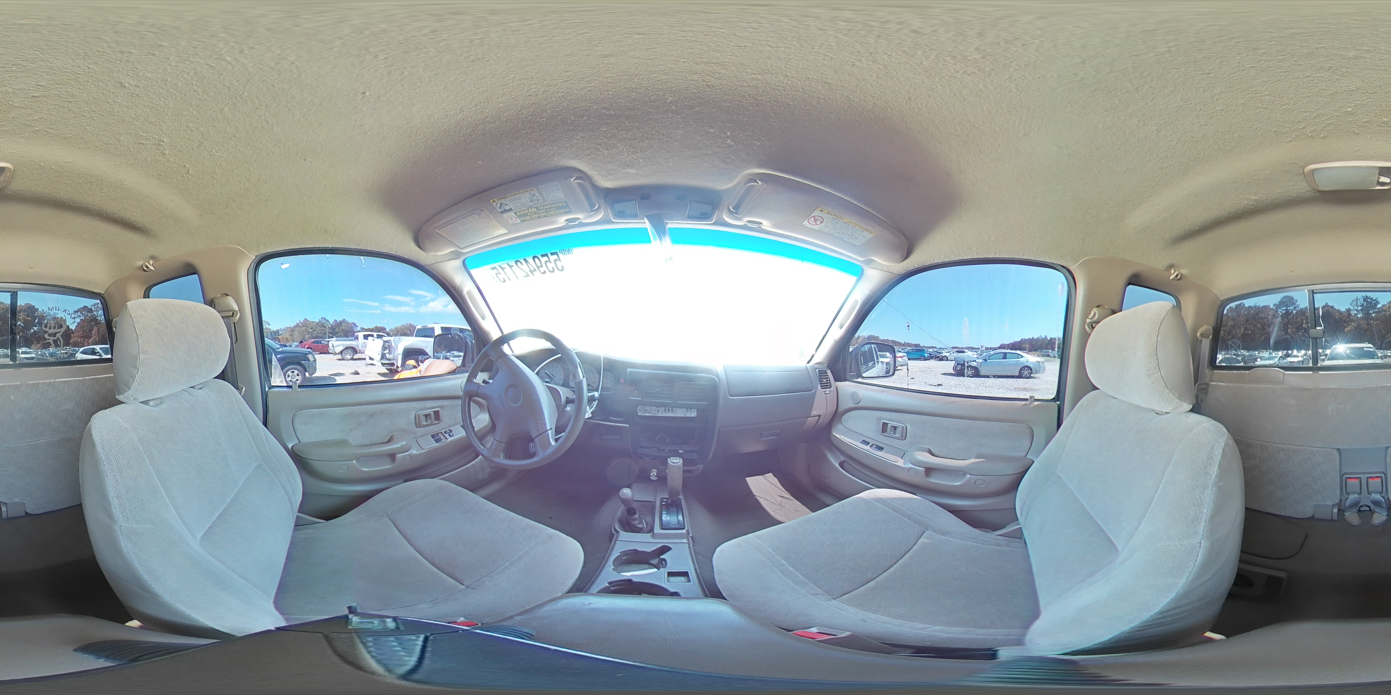 2003 Toyota Tacoma Xtracab VIN: 5TEWN72N43Z221313 Lot: 55942115