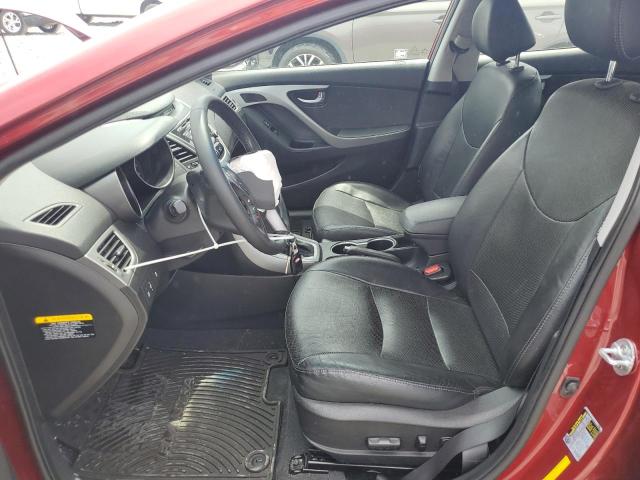 HYUNDAI ELANTRA 2015 Burgundy