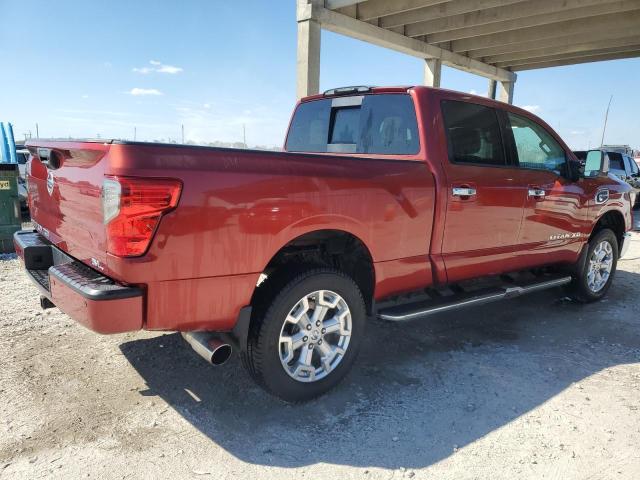 Pickups NISSAN TITAN 2016 Czerwony