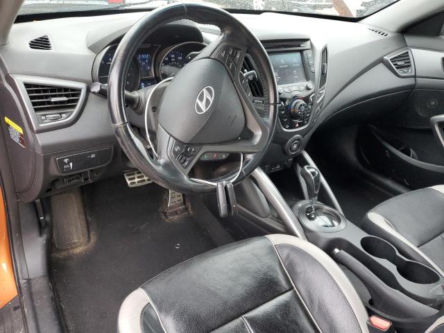 Coupet HYUNDAI VELOSTER 2015 Pomarańczowy