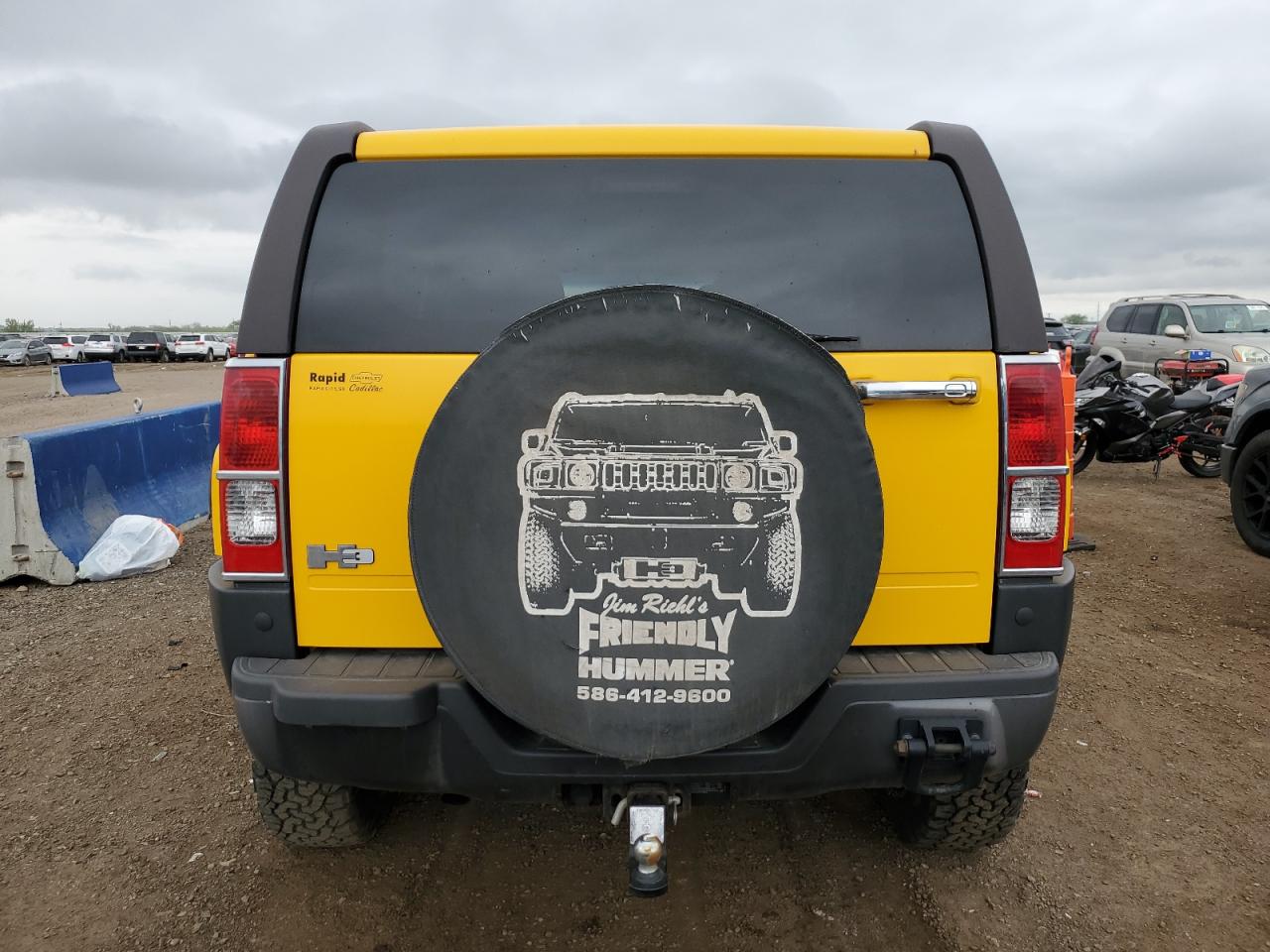 2006 Hummer H3 VIN: 5GTDN136468181468 Lot: 53023985