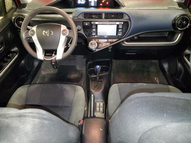 Hatchbacks TOYOTA PRIUS 2015 Red