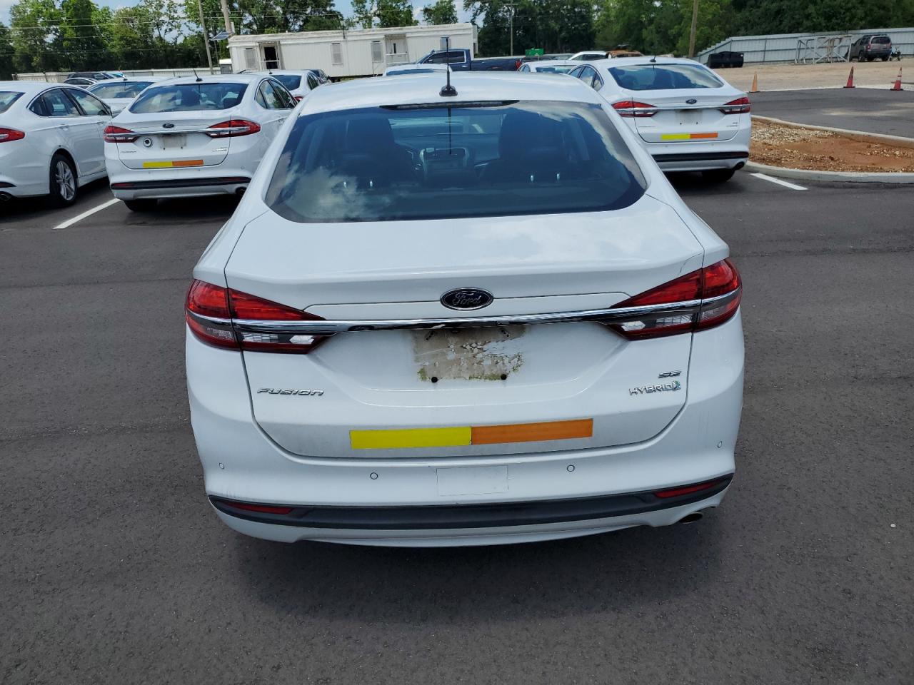 2018 Ford Fusion Se Hybrid VIN: 3FA6P0LU0JR118626 Lot: 54024625