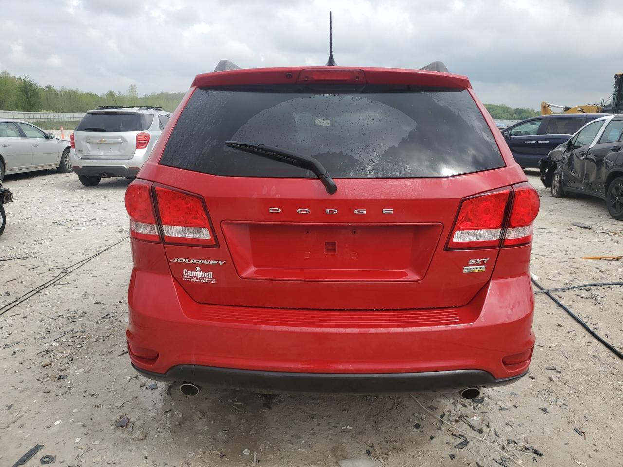 2015 Dodge Journey Sxt VIN: 3C4PDCBG0FT754817 Lot: 56314105