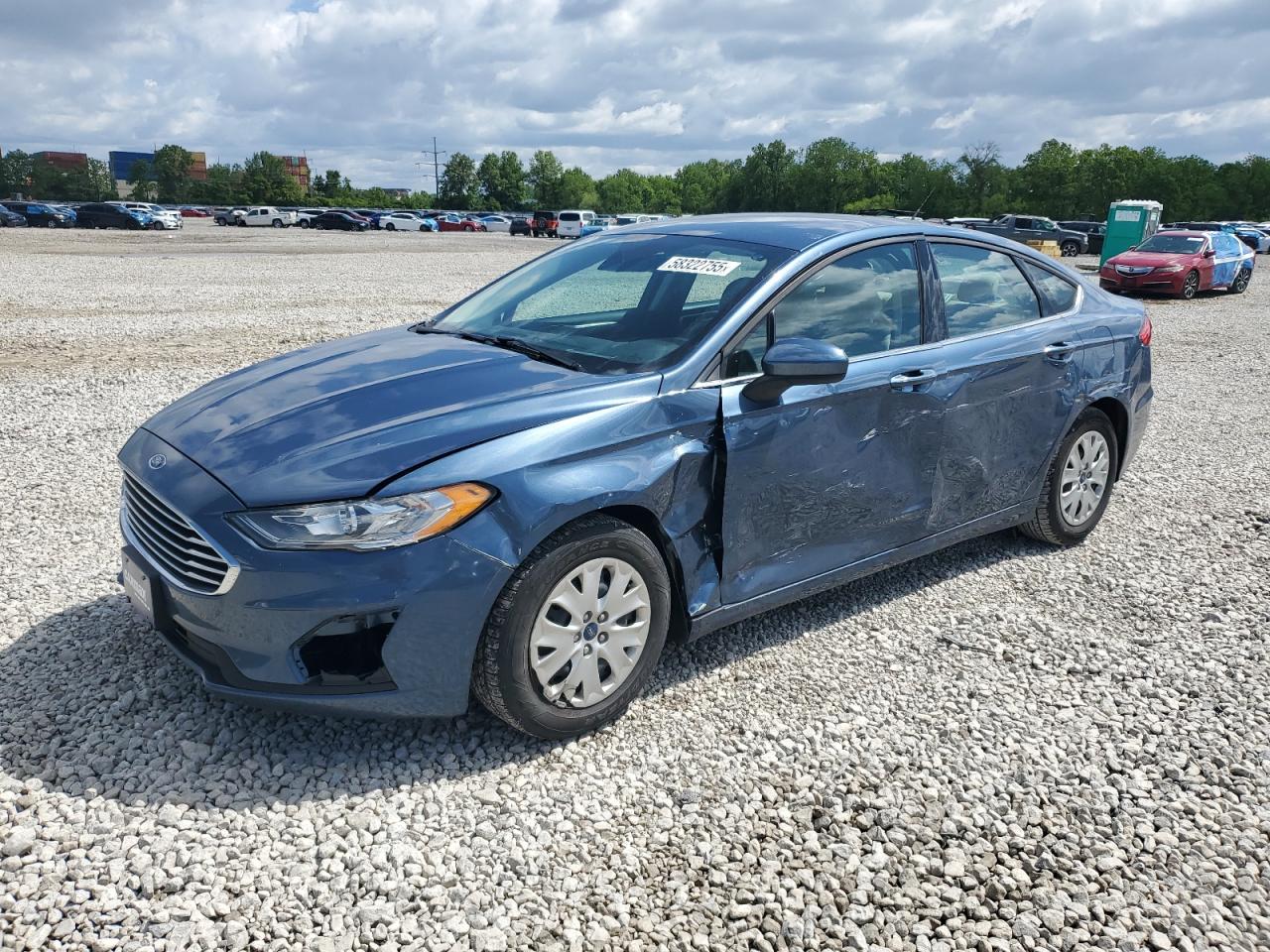 2019 Ford Fusion S zu verkaufen in Columbus, OH - Side