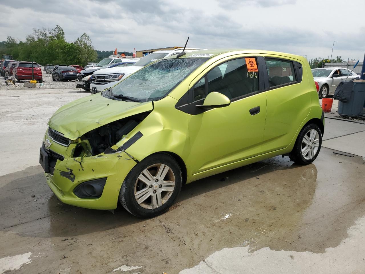 2013 Chevrolet Spark 1Lt zu verkaufen in Cahokia Heights, IL - Front End
