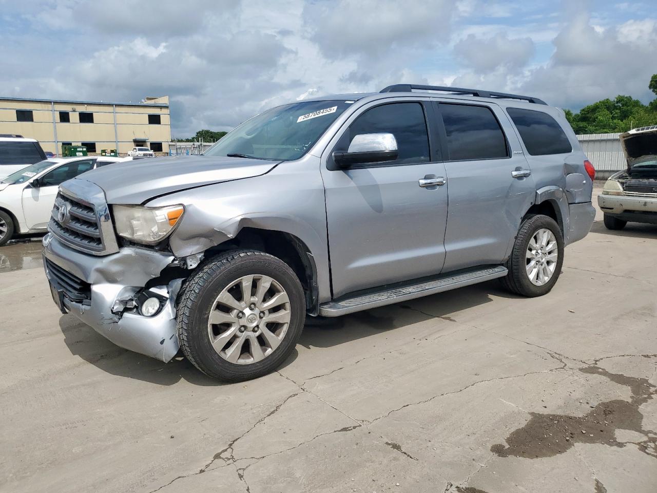 2013 Toyota Sequoia Platinum en Venta en Wilmer, TX - Front End