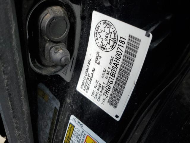 2010 HONDA CIVIC EXL