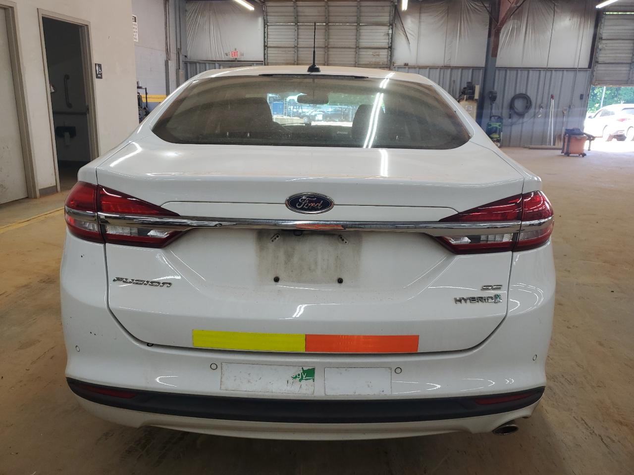 2018 Ford Fusion Se Hybrid VIN: 3FA6P0LU6JR171802 Lot: 54043245
