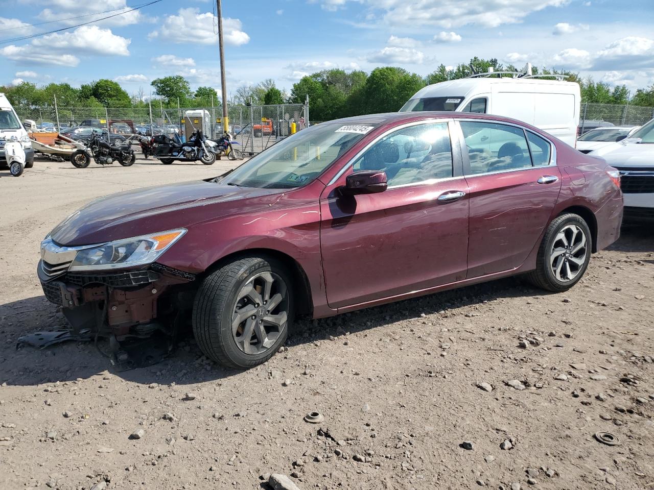 2017 Honda Accord Exl for Sale in Chalfont, PA - Front End