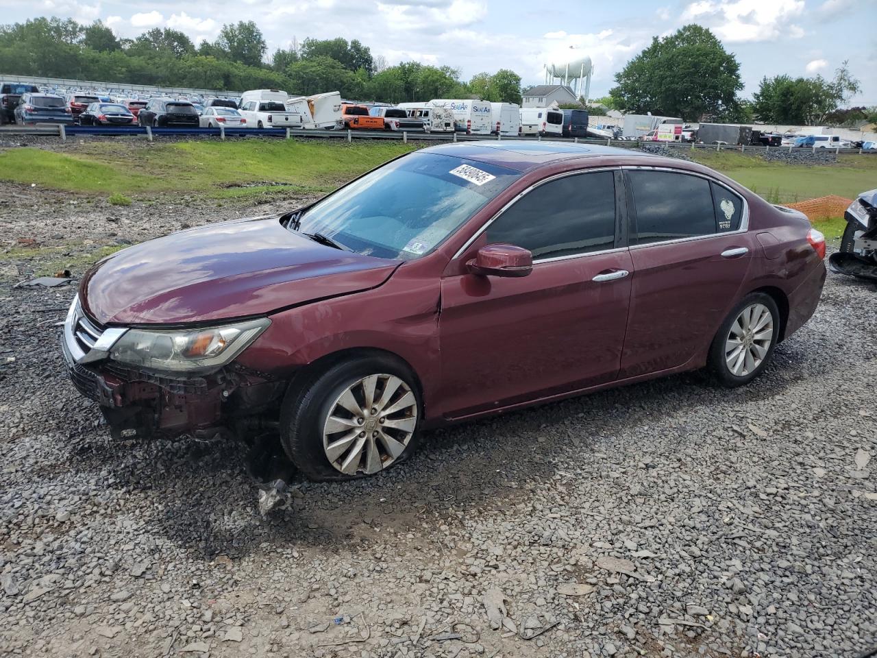 2013 Honda Accord Exl للبيع في Hillsborough، NJ - Front End