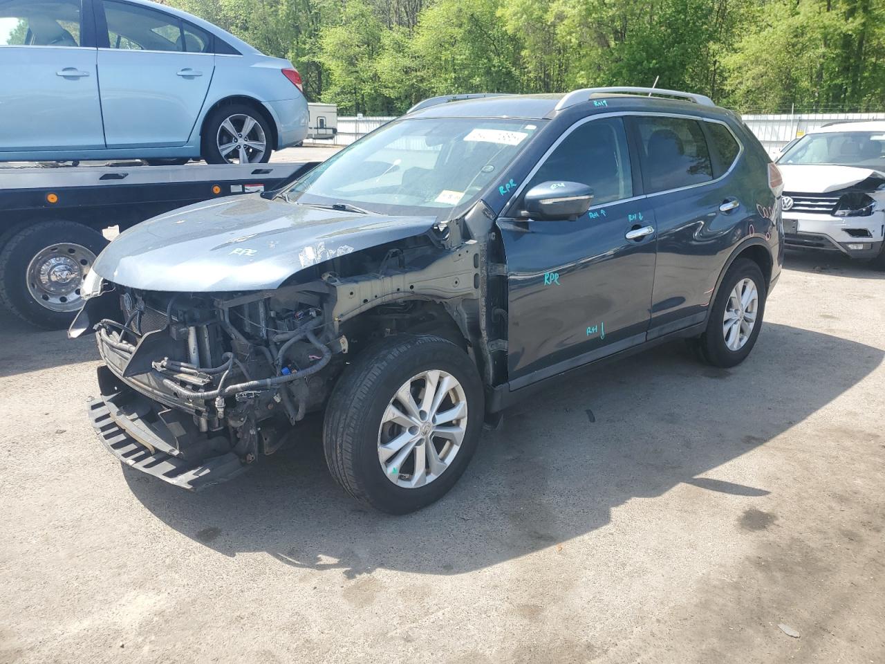 2014 Nissan Rogue S იყიდება Glassboro-ში, NJ - Front End
