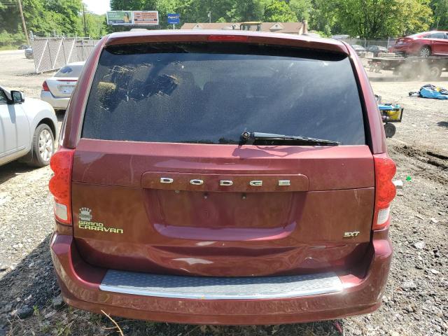 Minivans DODGE CARAVAN 2017 Czerwony