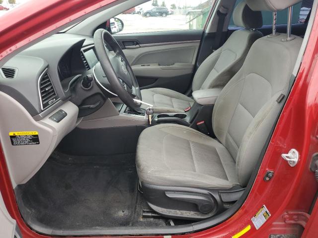  HYUNDAI ELANTRA 2017 Czerwony