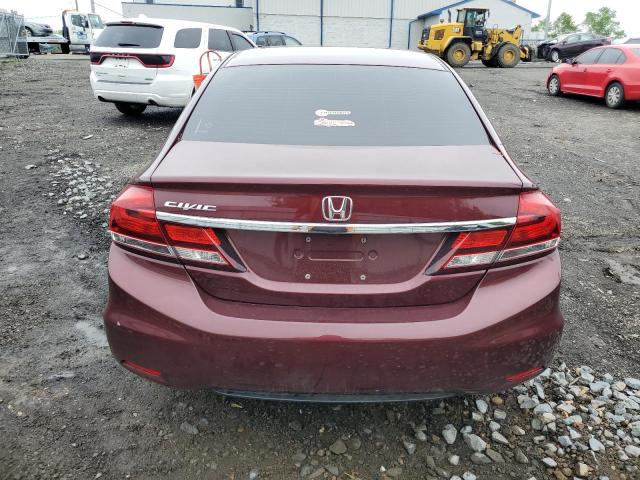  HONDA CIVIC 2014 Burgundy